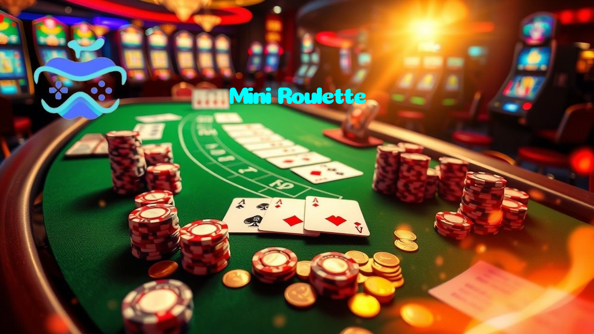 Mini Roulette casino presented on mobile device in Pakistan with slots and live games